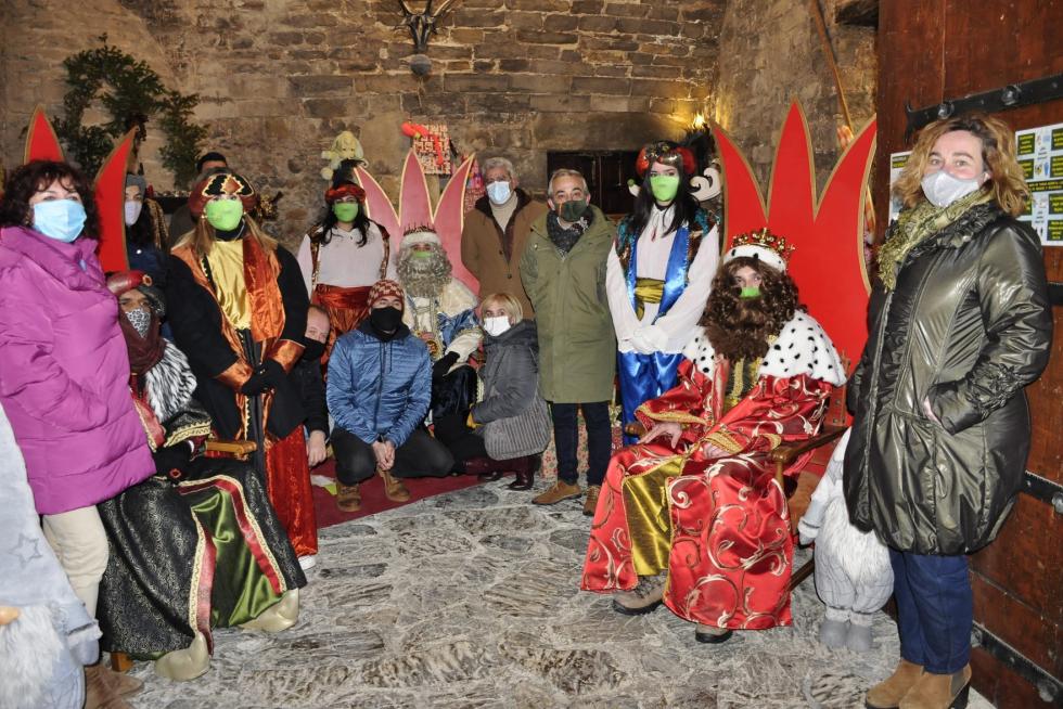 Los reyes magos visitan la provincia de Huesca
