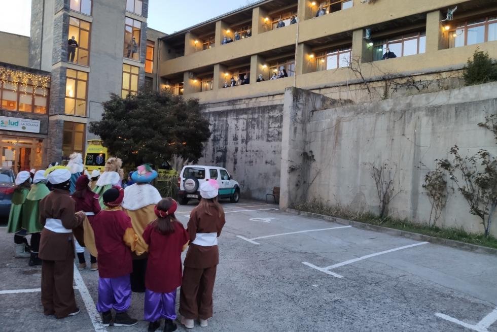 Los reyes magos visitan la provincia de Huesca