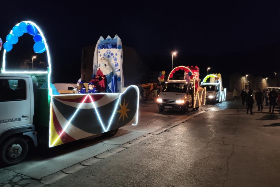 Los reyes magos visitan la provincia de Huesca