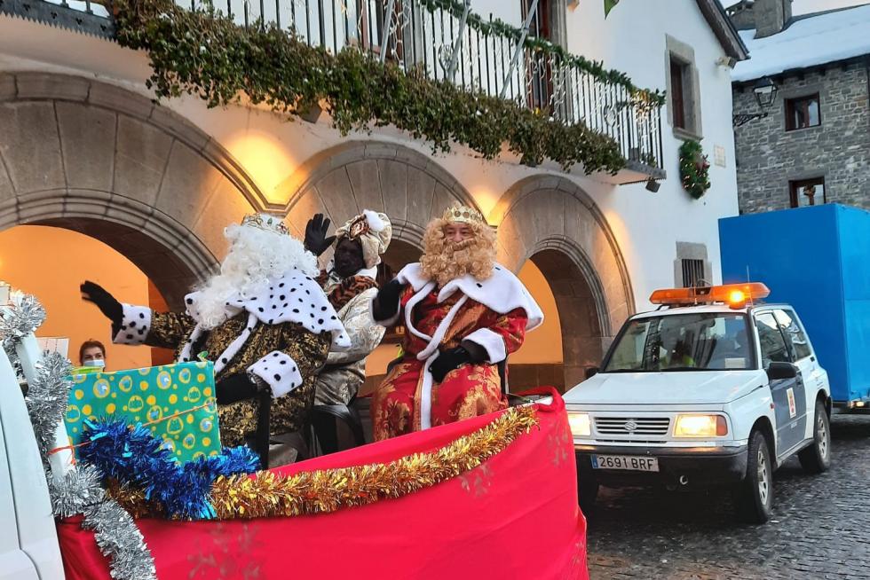 Los reyes magos visitan la provincia de Huesca
