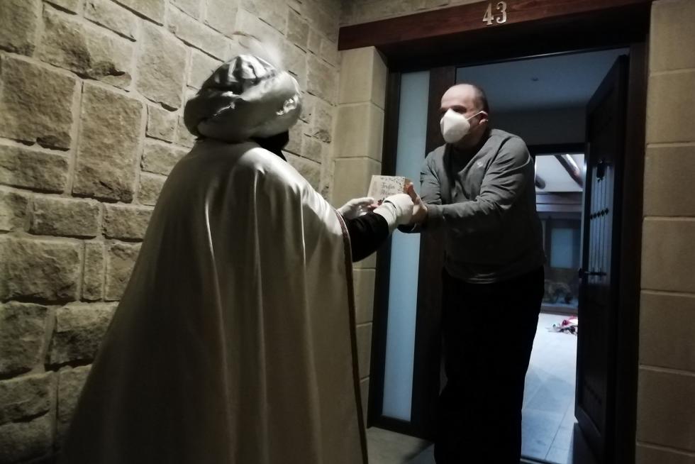 Los reyes magos visitan la provincia de Huesca