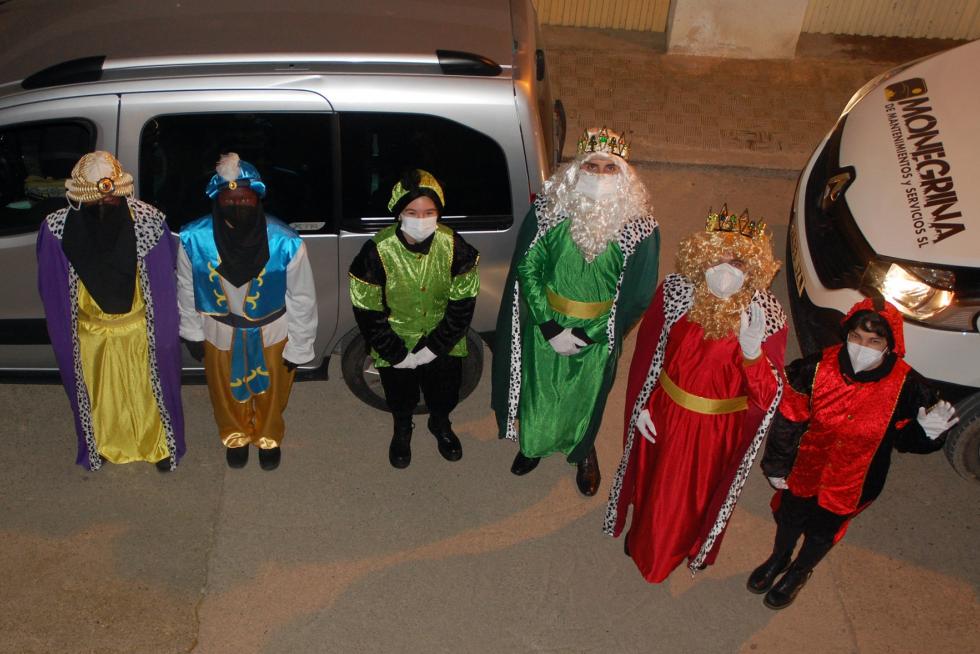 Los reyes magos visitan la provincia de Huesca