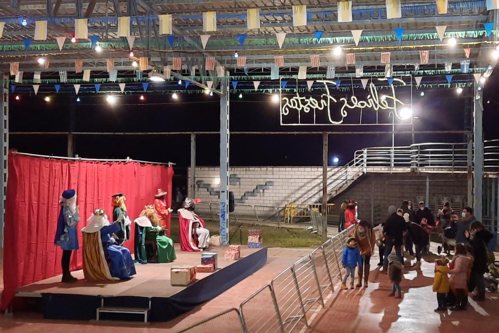 Los reyes magos visitan la provincia de Huesca