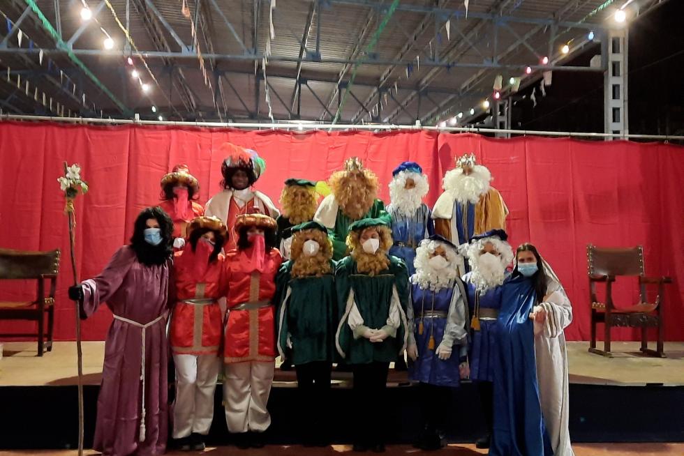 Los reyes magos visitan la provincia de Huesca