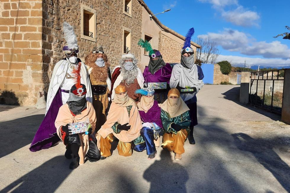 Los reyes magos visitan la provincia de Huesca
