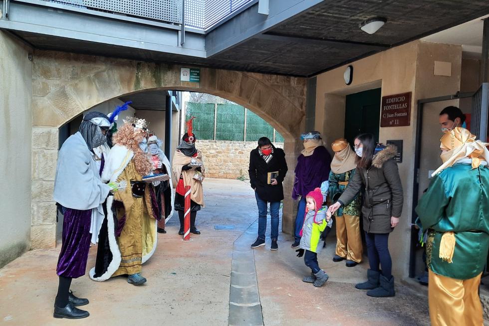 Los reyes magos visitan la provincia de Huesca