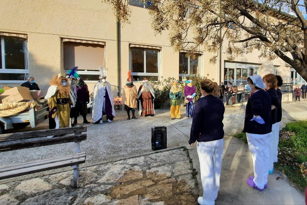 Los reyes magos visitan la provincia de Huesca
