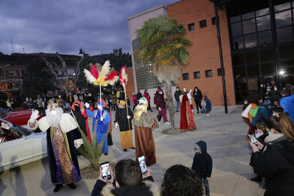 Los reyes magos visitan la provincia de Huesca