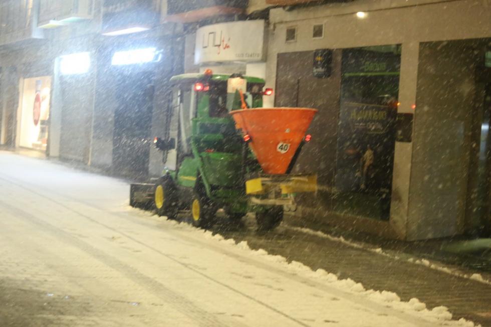 La tormenta Filomena llega a la provincia de Huesca