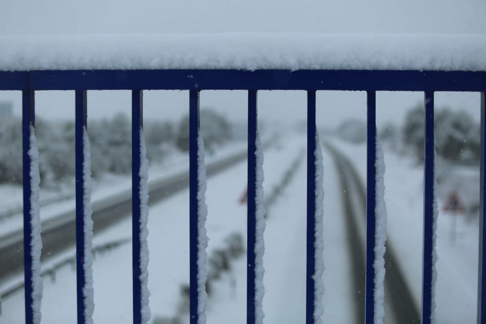 La tormenta Filomena llega a la provincia de Huesca