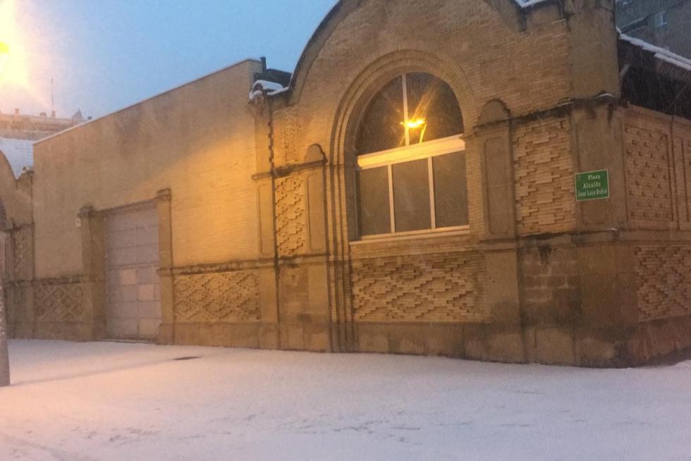 La tormenta Filomena llega a la provincia de Huesca