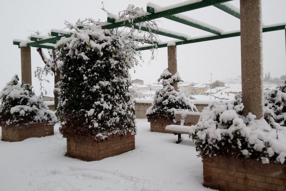 La tormenta Filomena llega a la provincia de Huesca