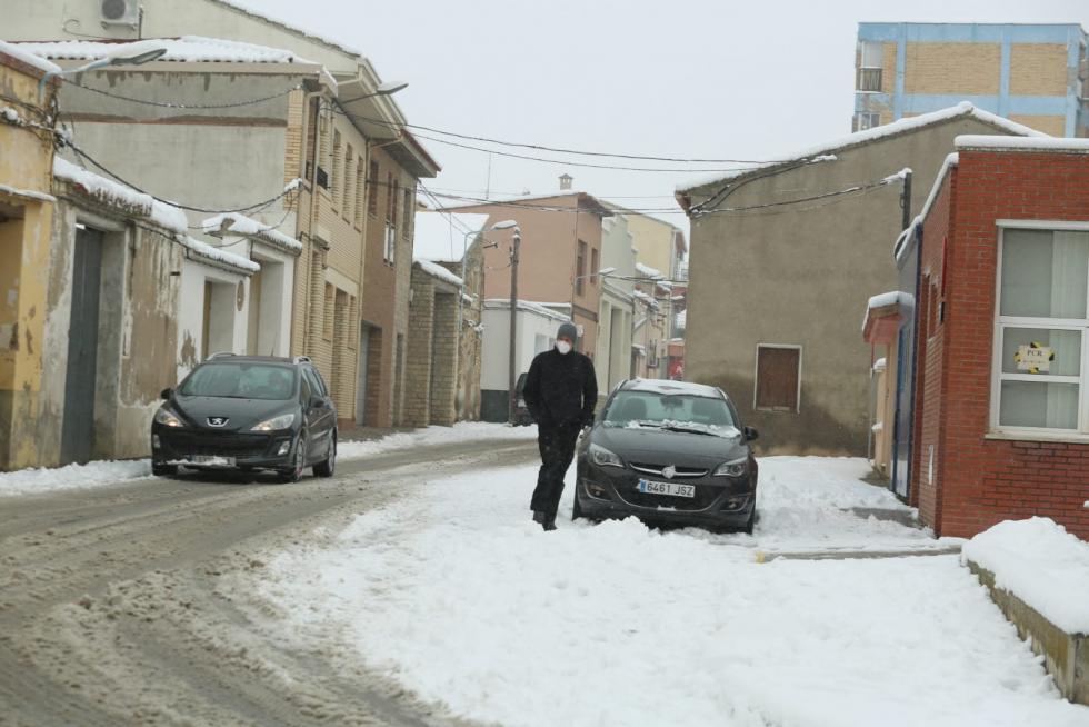 La tormenta Filomena llega a la provincia de Huesca