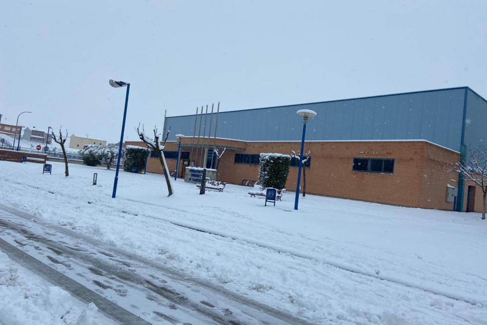 La tormenta Filomena llega a la provincia de Huesca