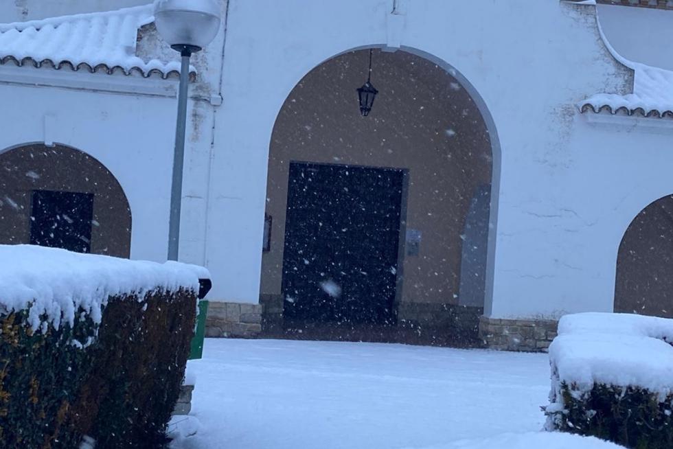 La tormenta Filomena llega a la provincia de Huesca