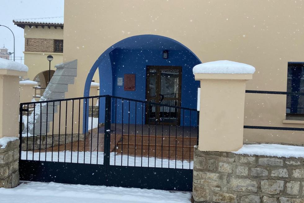 La tormenta Filomena llega a la provincia de Huesca