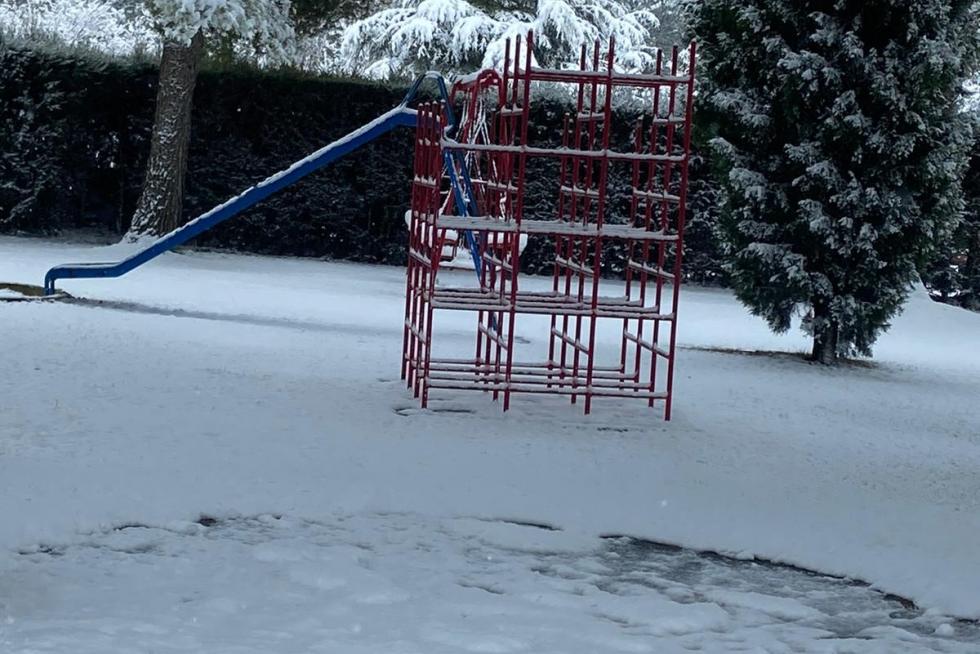 La tormenta Filomena llega a la provincia de Huesca