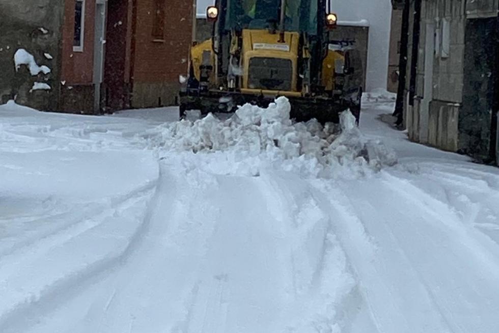 La tormenta Filomena llega a la provincia de Huesca