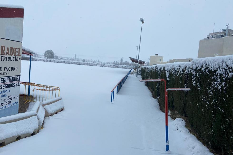 La tormenta Filomena llega a la provincia de Huesca