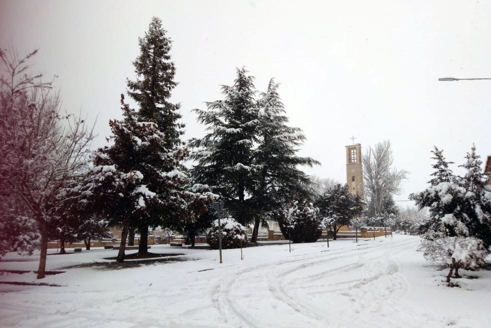 La tormenta Filomena llega a la provincia de Huesca