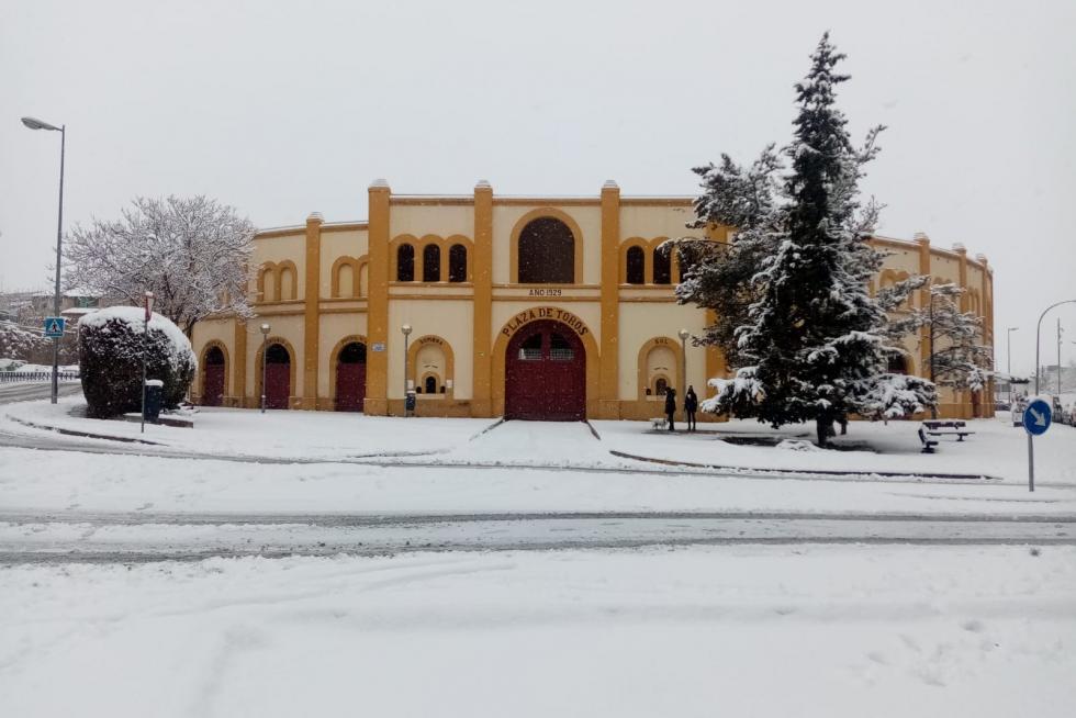 La tormenta Filomena llega a la provincia de Huesca