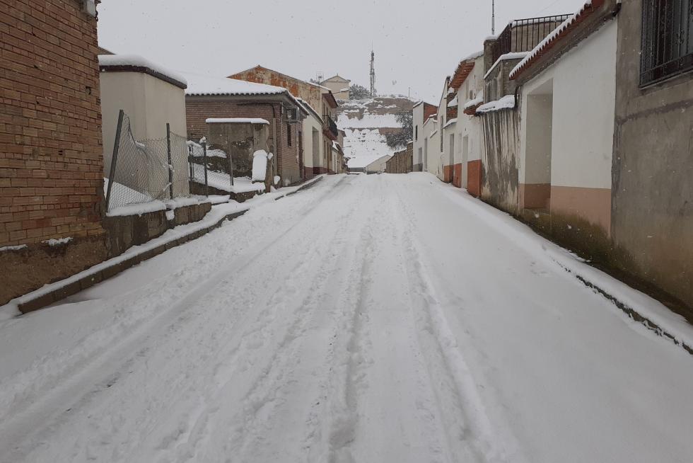 La tormenta Filomena llega a la provincia de Huesca