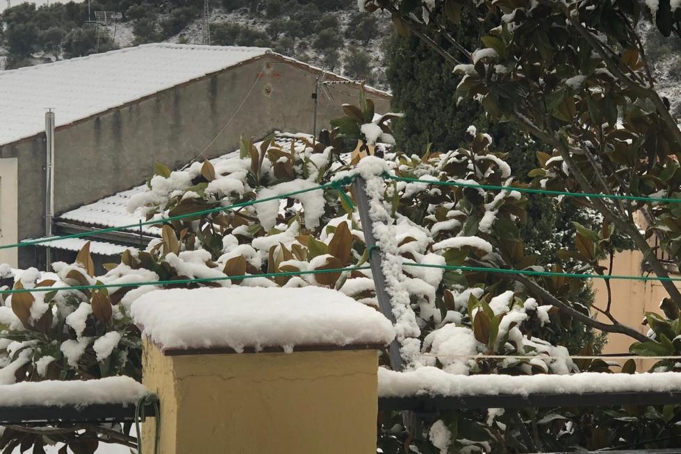 La tormenta Filomena llega a la provincia de Huesca