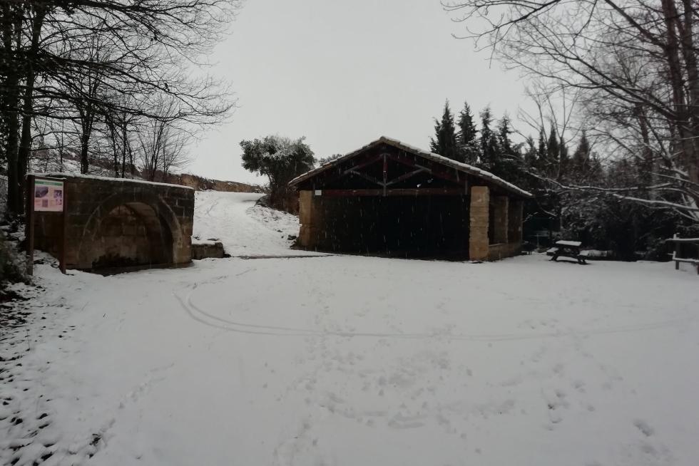 La tormenta Filomena llega a la provincia de Huesca