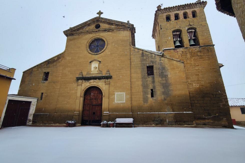 La tormenta Filomena llega a la provincia de Huesca