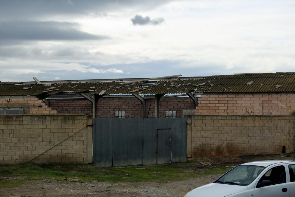 Efectos de la tormenta en el Alto Aragón