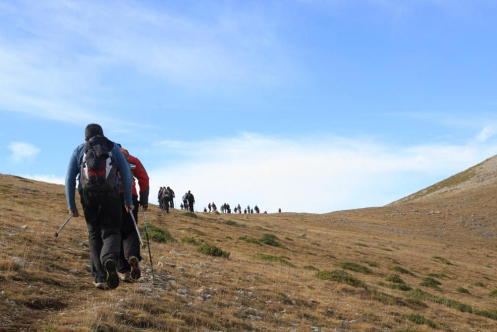 Con 12 retos, 12 cimas se busca dar a conocer la comarca La Hoya de Huesca.