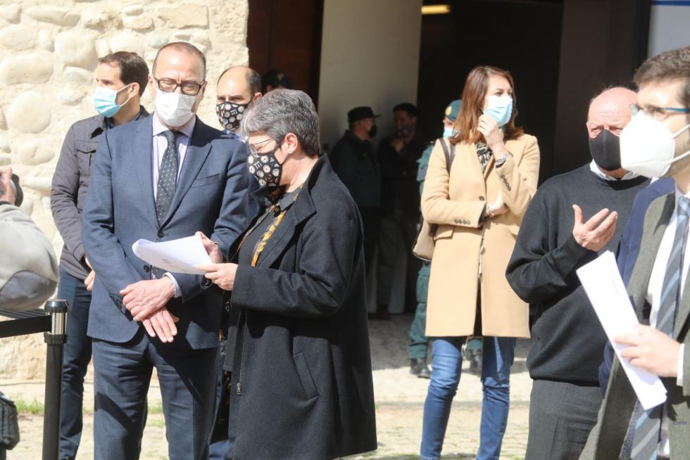 Llega a Barbastro el último lote de arte sacro