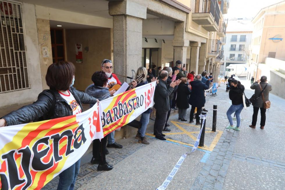 Llega a Barbastro el último lote de arte sacro