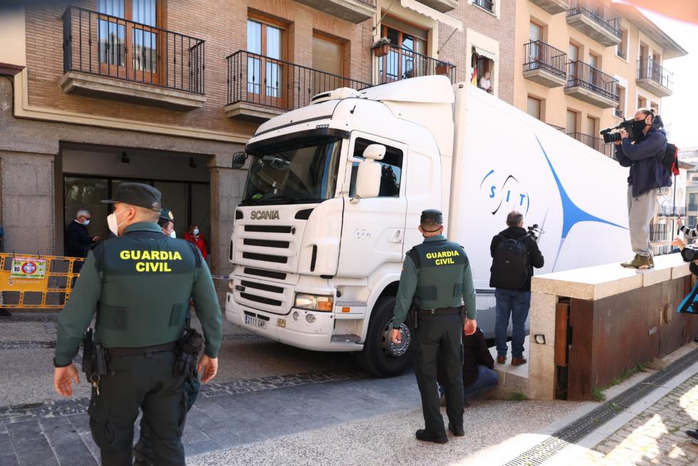 Llega a Barbastro el último lote de arte sacro
