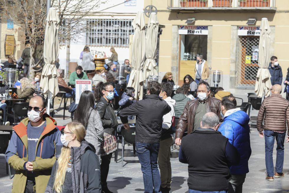 Primer fin de semana turístico en Jaca tras el desconfinamiento provincial