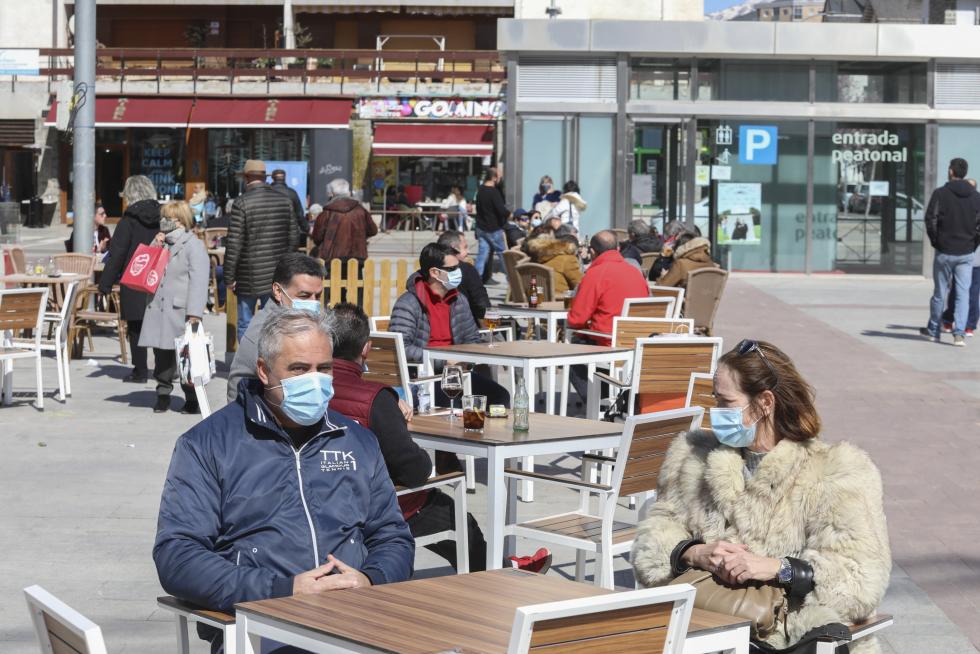 Primer fin de semana turístico en Jaca tras el desconfinamiento provincial