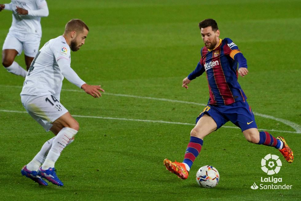 Partido de ligar en el Nou Camp Barcelona-Huesca