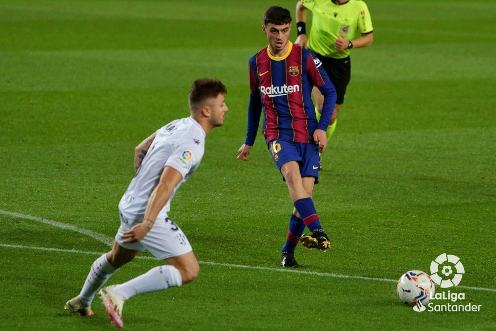 Partido de ligar en el Nou Camp Barcelona-Huesca
