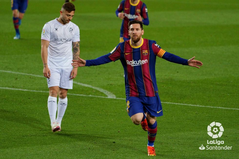 Partido de ligar en el Nou Camp Barcelona-Huesca