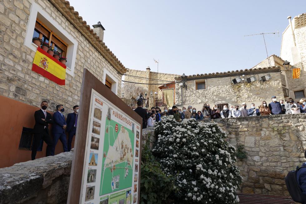 Han conocido la casa natal de Goya y otros espacios culturales