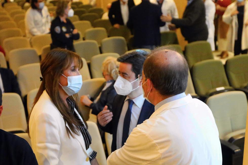 La consejera de Sanidad presenta la nueva Unidad de Urgencias foto pablo segura 19 - 4 - 21