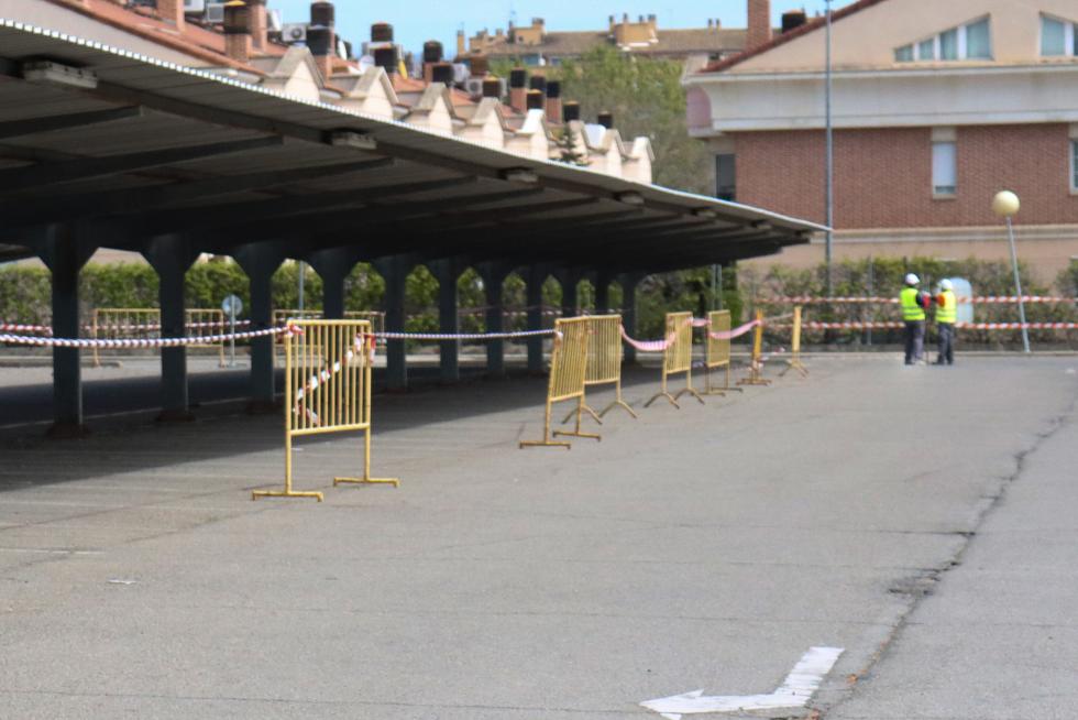 La consejera de Sanidad, Sira Repollés, ha visitado el Hospital San Jorge de Huesca.