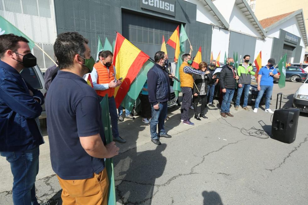 Acto organizado por VOX en Huesca