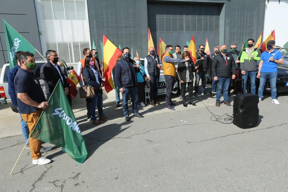 Acto organizado por VOX en Huesca