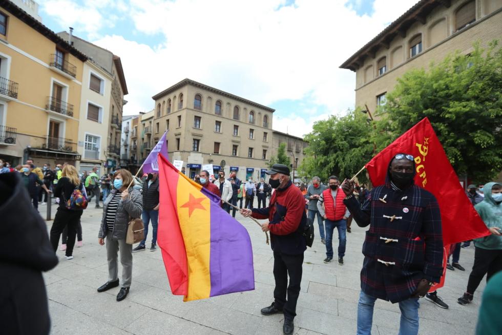 Acto celebrado en Monzón por el Día del Trabajo