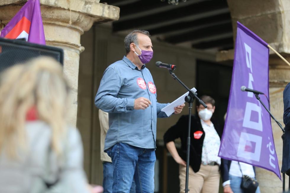 Acto celebrado en Monzón por el Día del Trabajo