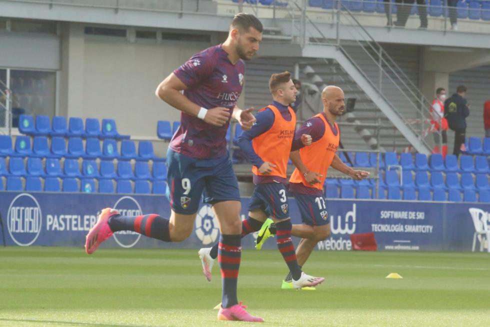 Minutos previos al partido.