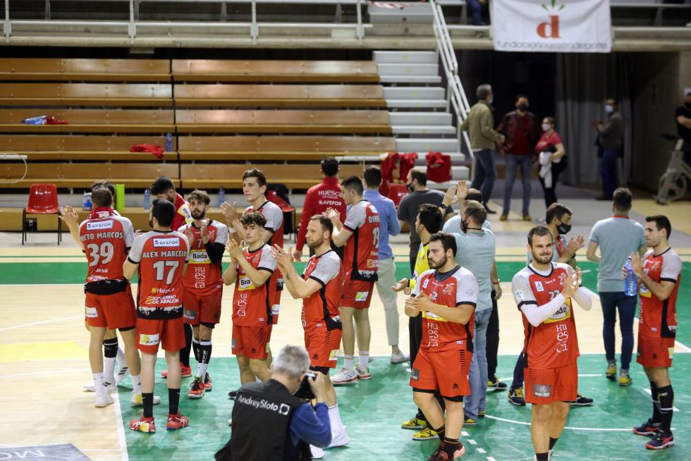 Empate en el Palacio de los Deportes de Huesca.