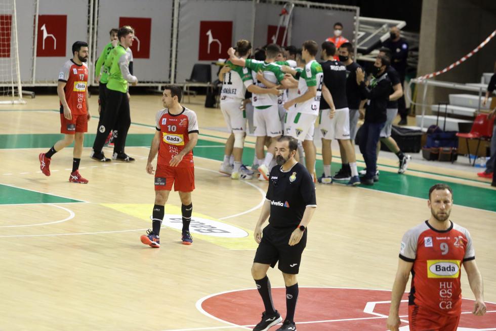 Empate en el Palacio de los Deportes de Huesca.