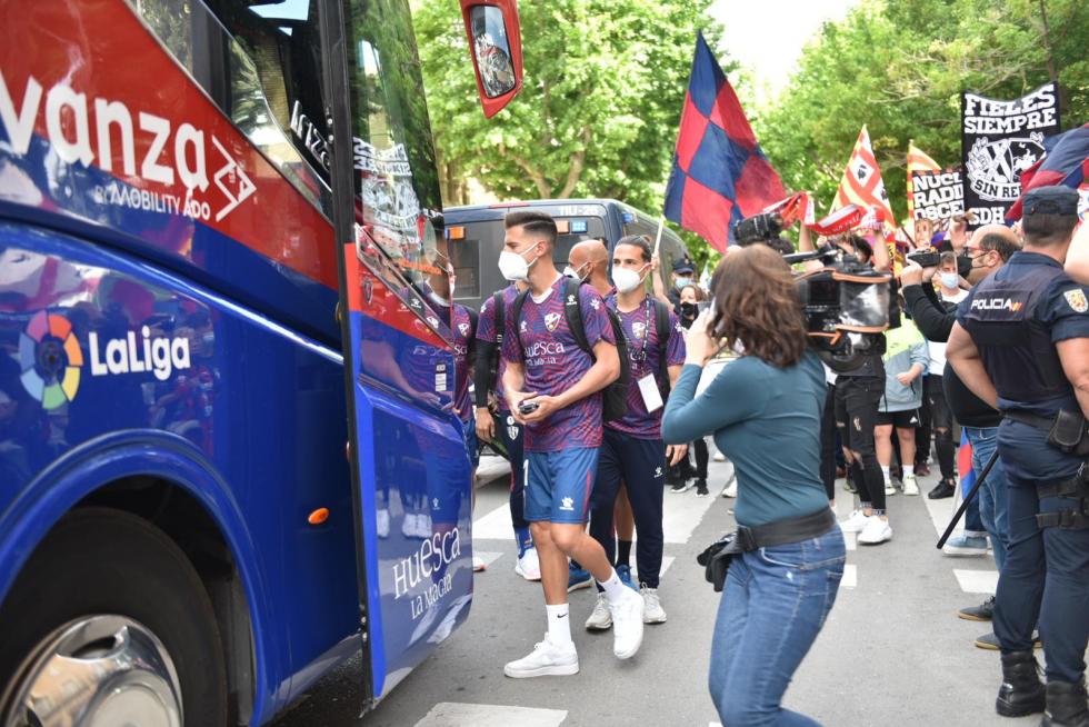 La hinchada azulgrana deja escuchar su rugido